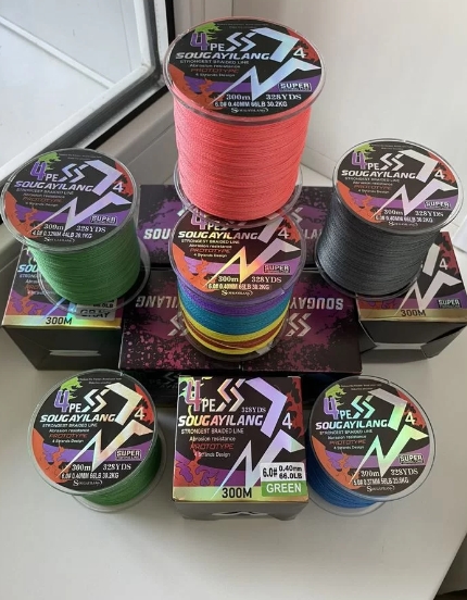 Плетеная леска,плетенка 300 и 500 метров