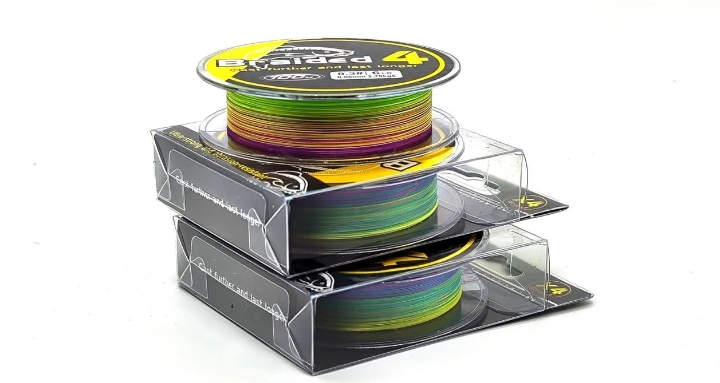 Плетеная леска Braided 4 Multicolor, 100м