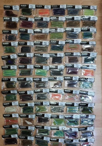 Силиконовые приманки keitech diamond