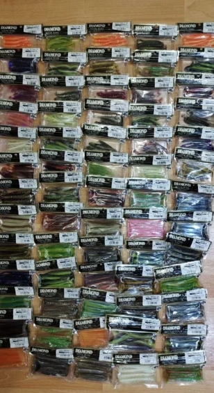 Силиконовые приманки keitech diamond