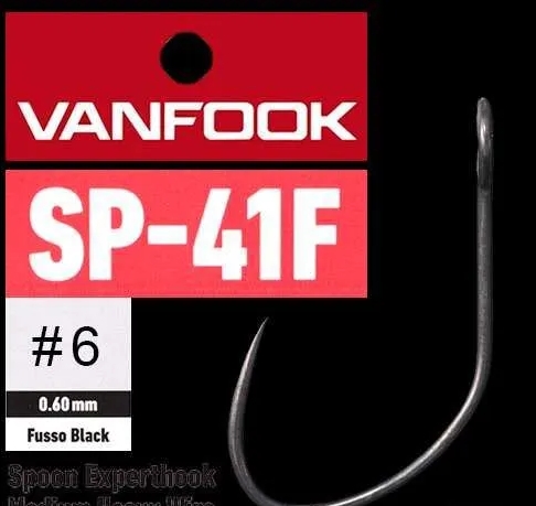 Крючки одинарные Vanfook SP-41F 10шт