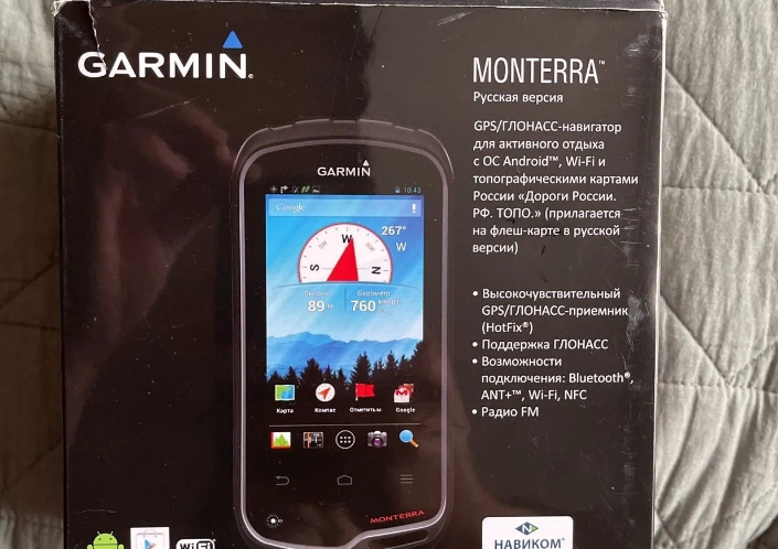 Навигатор переносной Гармин Монтерра