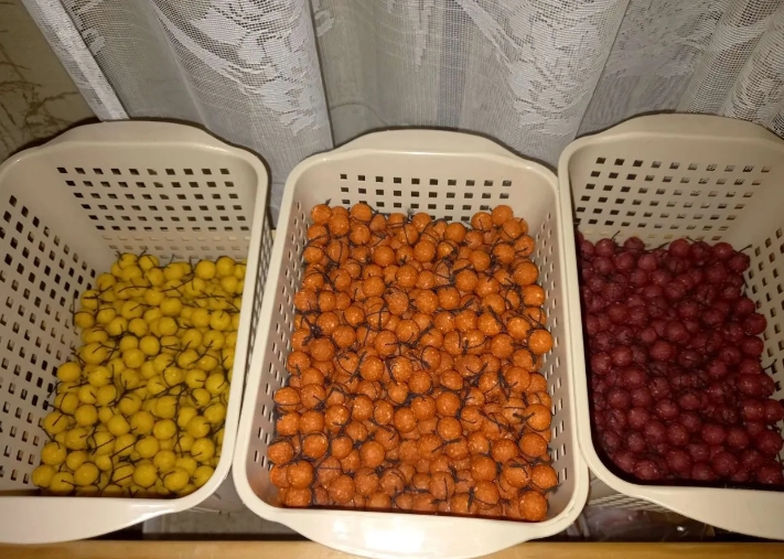 Бойлы гороховые пылящие 10мм (ароматизированные)