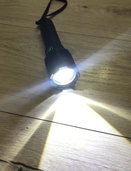 Фонарь сверхъяркий белый лазер