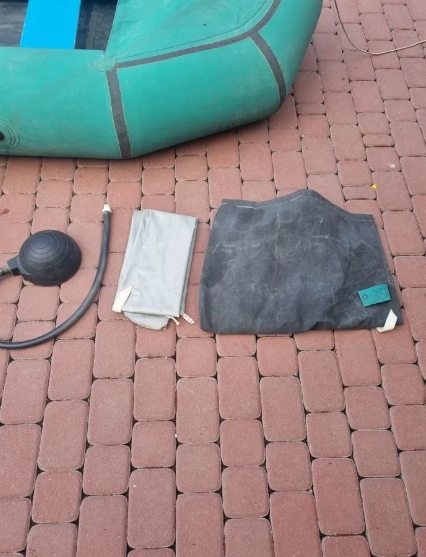 Лодка резиновая бу