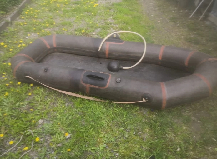 Лодка надувная резиновая бу