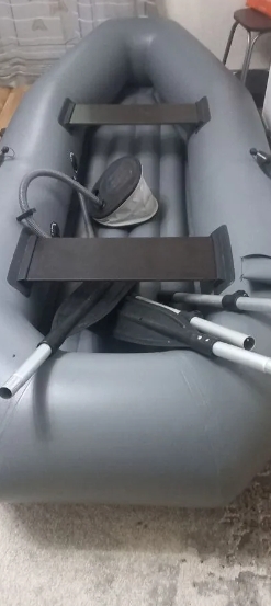 Надувная лодка пвх, 2 местная