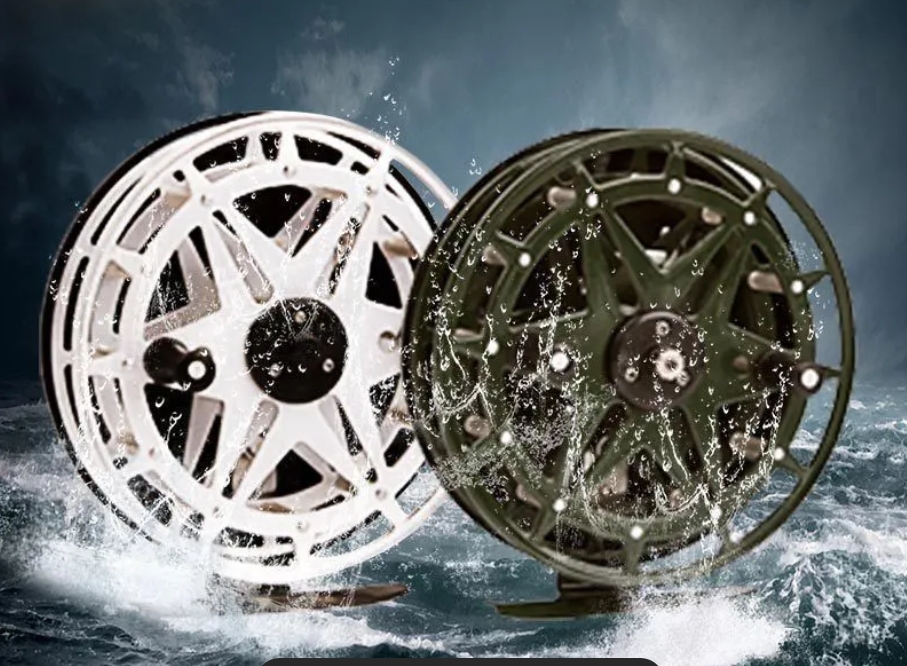 Катушка инерционная 2 подшипника XT918A серебро