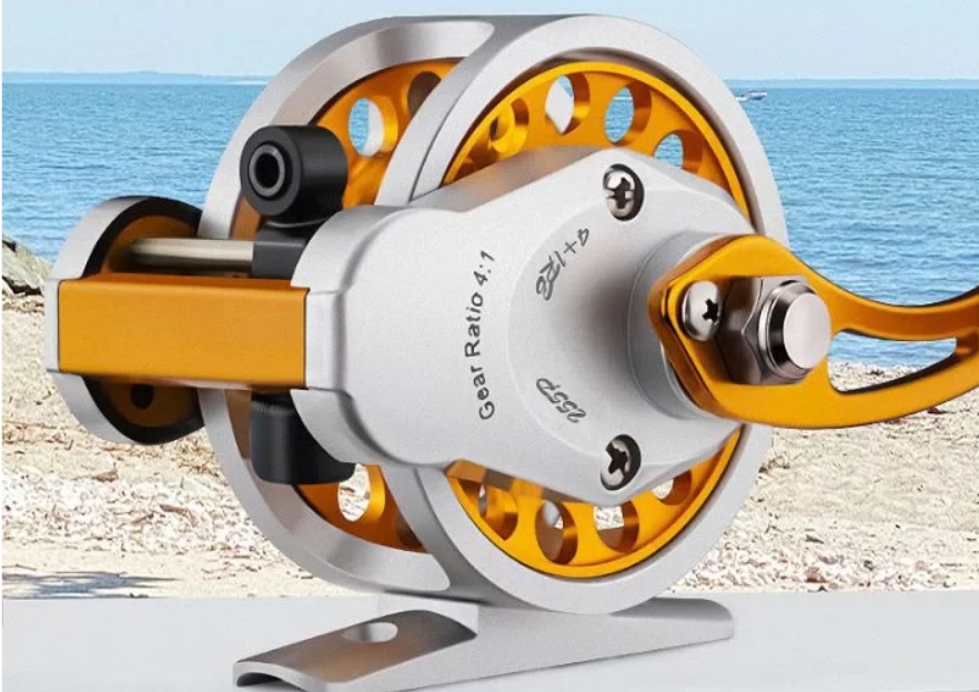 Зимняя мультипликаторная катушка linnhue Mikano