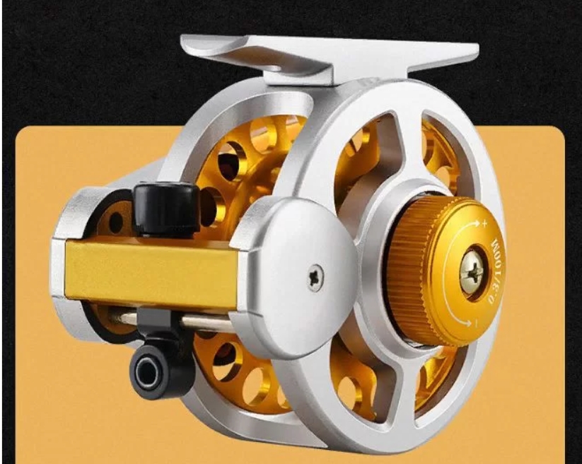 Зимняя мультипликаторная катушка linnhue Mikano