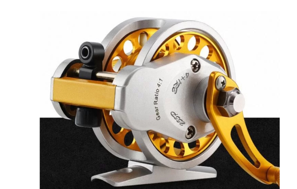 Зимняя мультипликаторная катушка linnhue Mikano