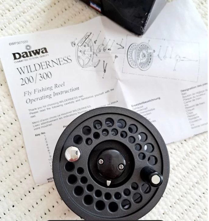 Катушка нахлыстовая Daiwa Widerness 200