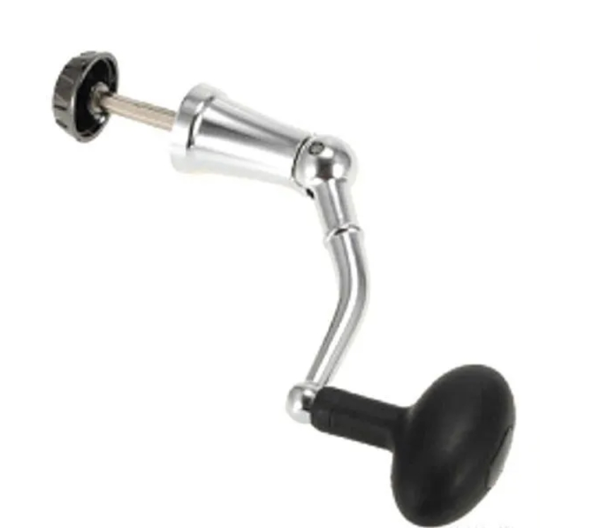 Ручка для катушки металлическая с большим кнобом