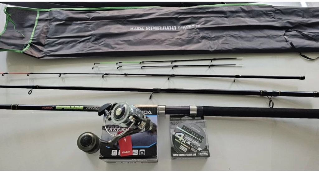 Фидерный комплект Kaida Spirado и Кайда Ctr405A