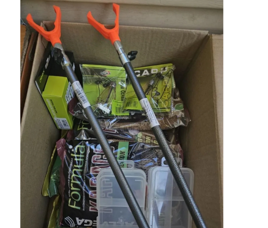 Карповые удилища 2 шт (готовый комплект)