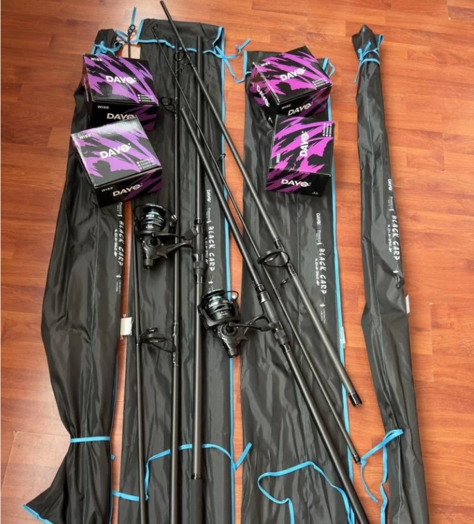 Карповое удилище dayo black carp 3,6 3,9 м 4,0lb