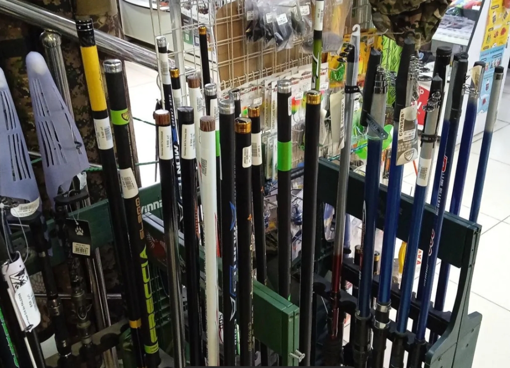 Удочки телескопические поплавочные