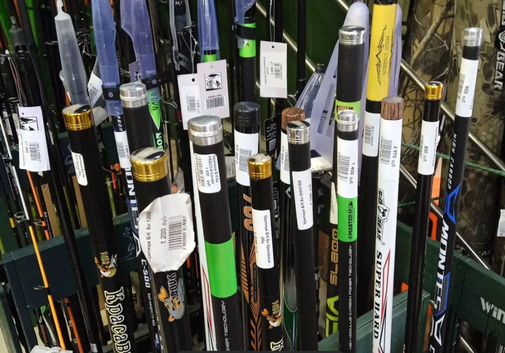 Удочки телескопические поплавочные