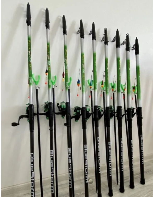 Удочка поплавочная в сборе 3,4,5 метров