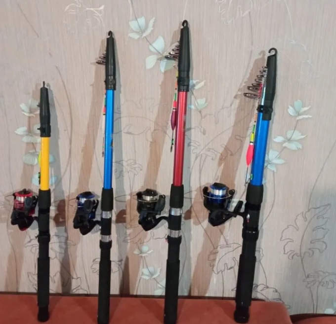 Удочки телескопические сборе