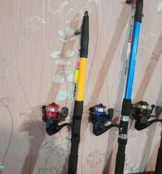 Удочки телескопические сборе