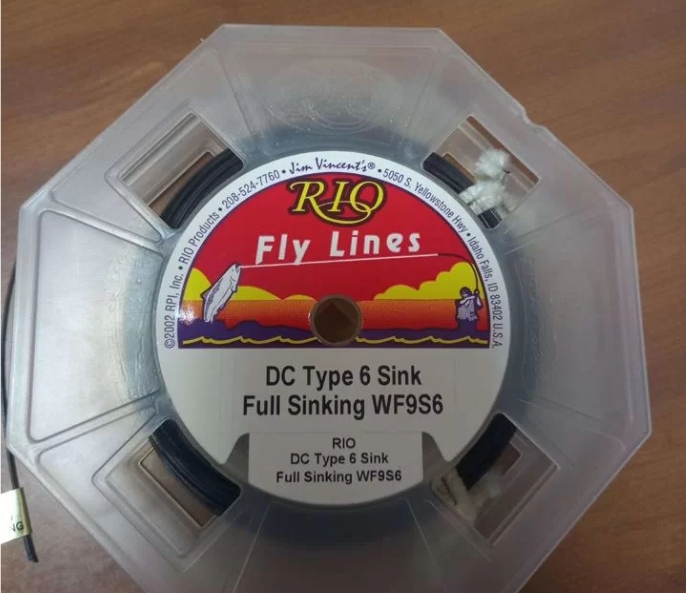 Шнур нахлыстовый RIO Density Compensated WF 9S6