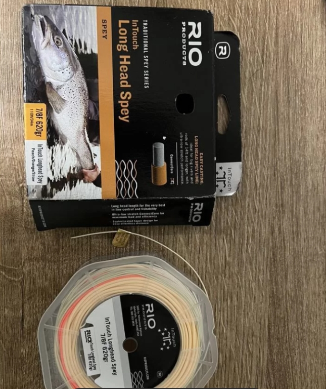 Нахлыстовый шнур RIO long head spey