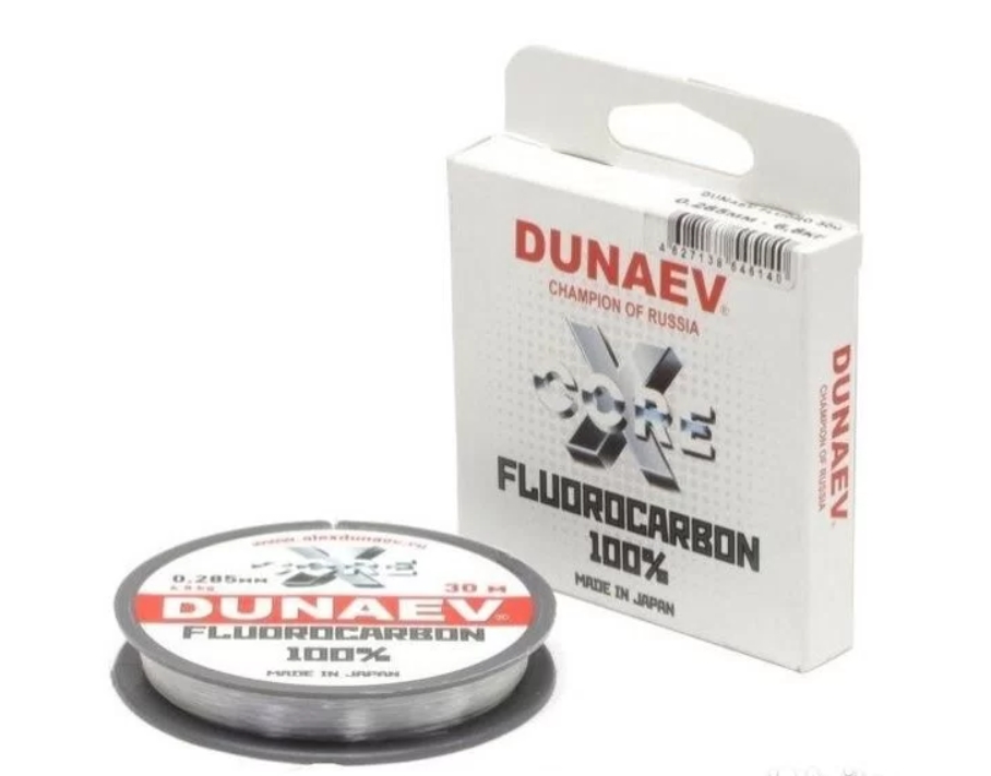 Флюрокарбон dunaev 30 м