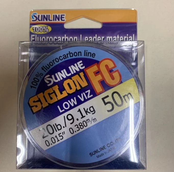 Леска fluorocarbon SunLine Siglon 50 м