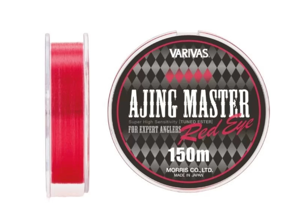 Полиэстер Varivas Ajing Master Ester Red Eye 150m