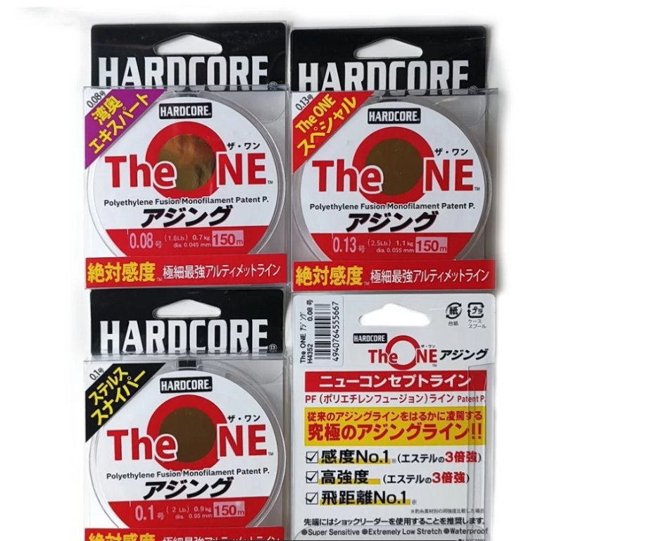 Японские шнуры для форели, мормышинга, ультралайта