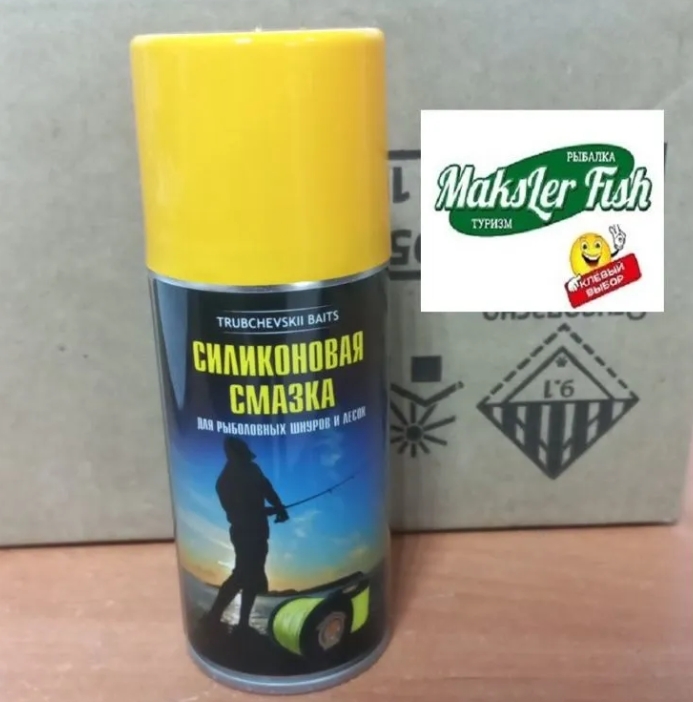 Силиконовая смазка для шнуров и лесок, 210мл