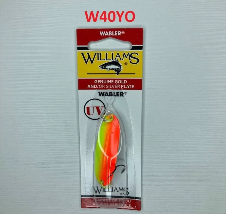 Блесна Williams Wabler W40YO 