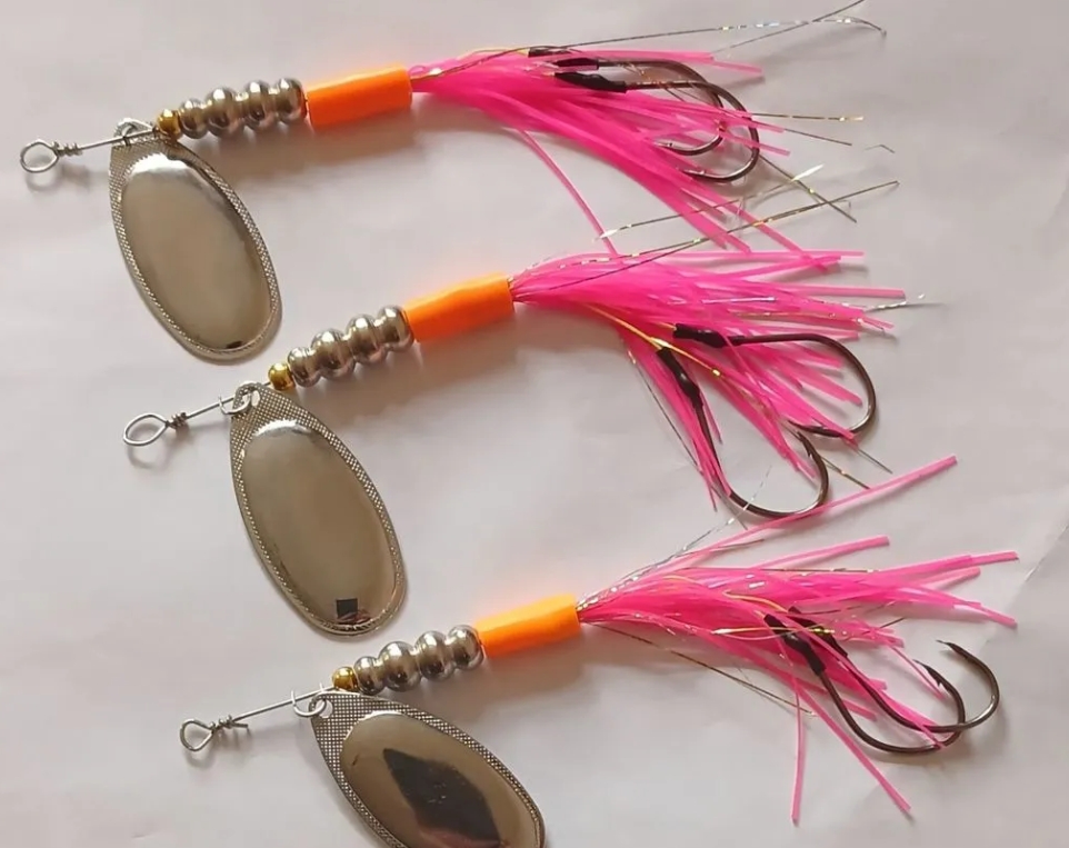 Блесны на чавычу, кижуча