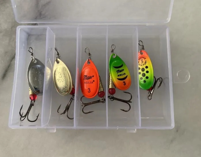 Набор блесен вертушка mepps 3