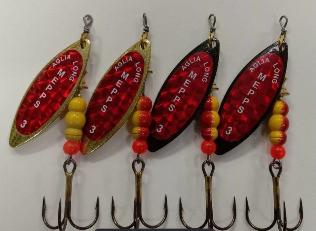 Блесна Mepps aglia long redbo №3