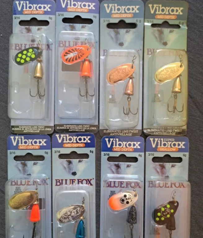 Блёсны Blue Fox,Myran,DAM,ABU,Daiwa, Lucky John