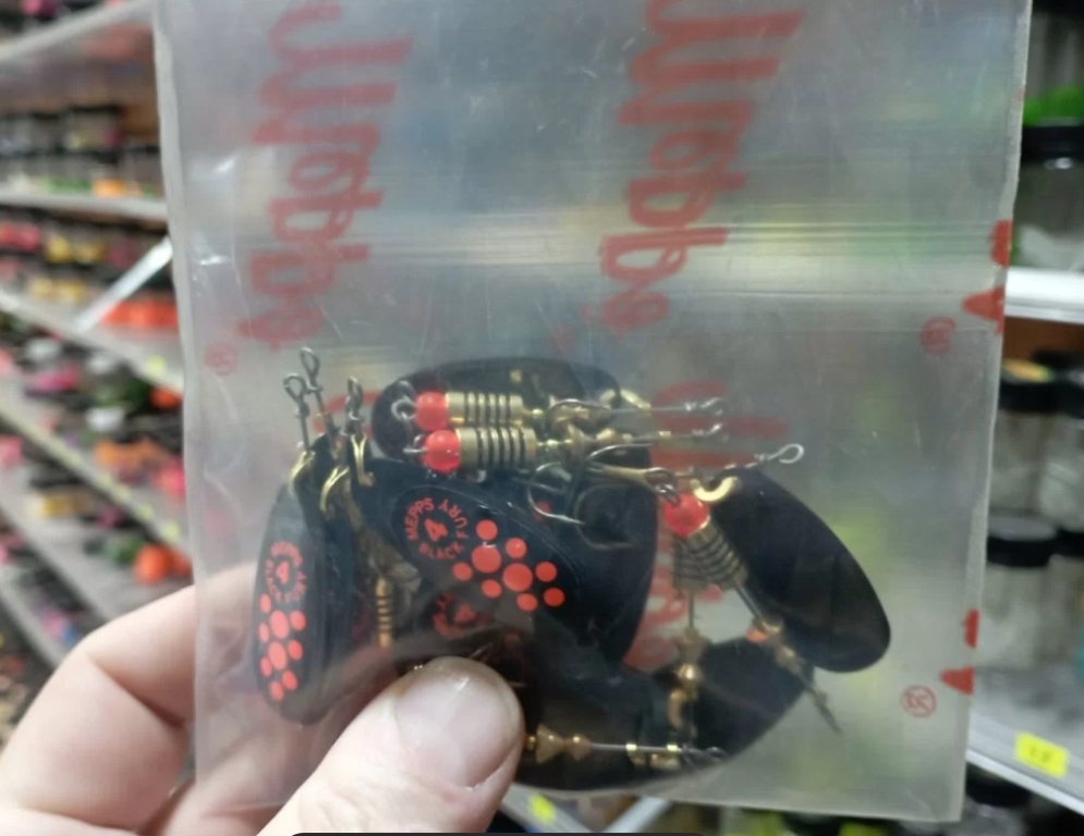 Блесна Mepps Black Fury №4 6шт