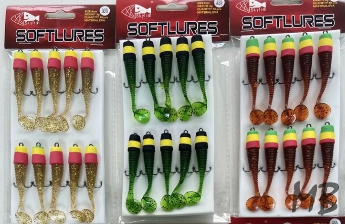 Приманка Мандула с силиконовым хвостом