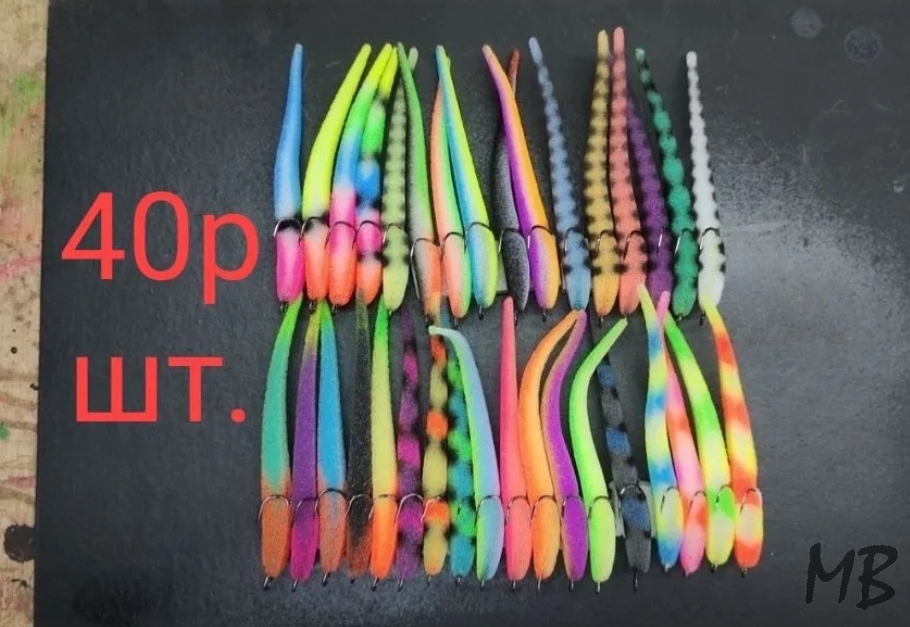 Поролоновые приманки для ловли шуки и судака