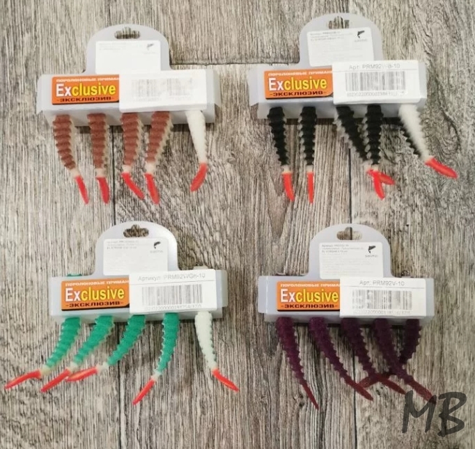 Поролоновые приманки Levsha 3D