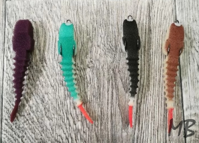 Поролоновые приманки Levsha 3D