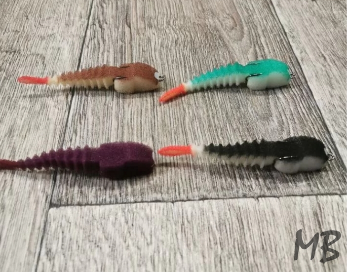 Поролоновые приманки Levsha 3D