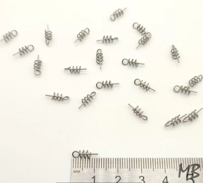 Пружинка штопор спираль для силиконовых приманок