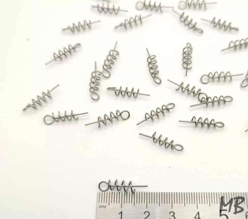 Пружинка штопор спираль для силиконовых приманок