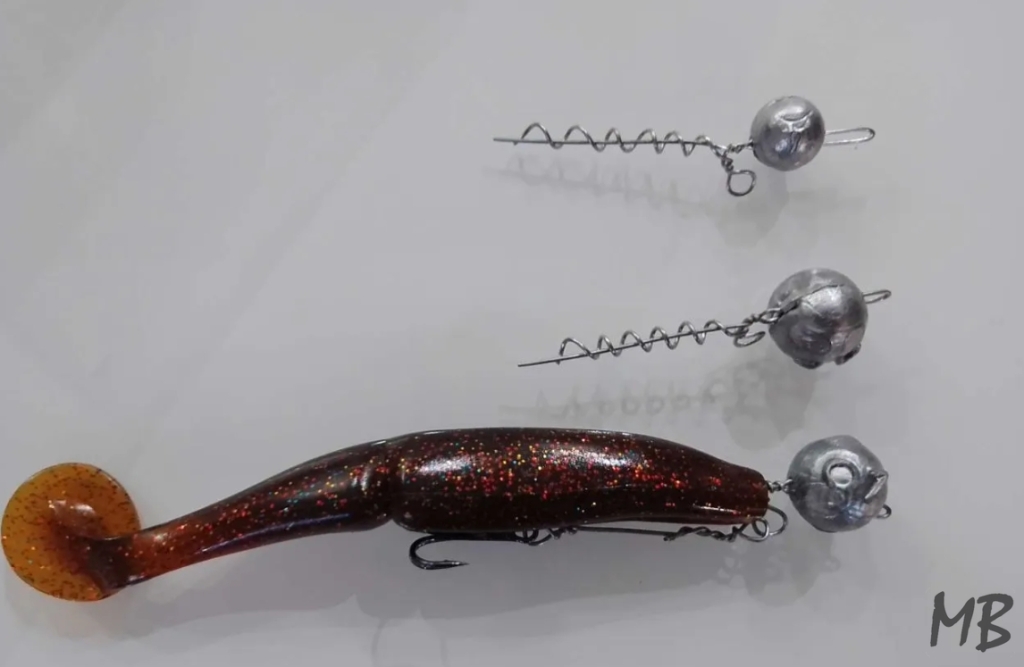 Спираль спинера для оснащения крупного силикона