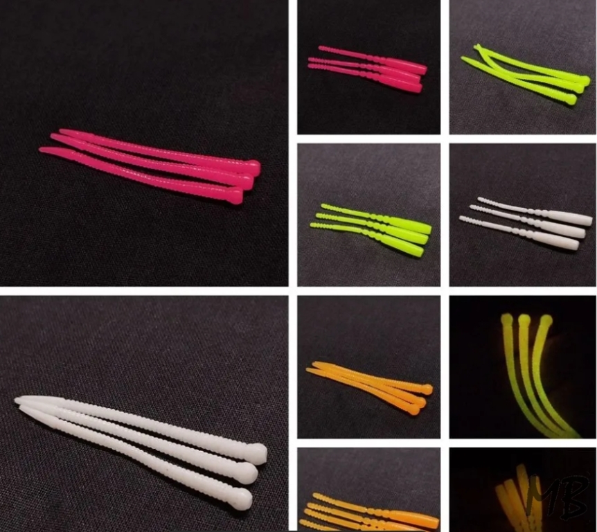 Силиконовые приманки ручной работы