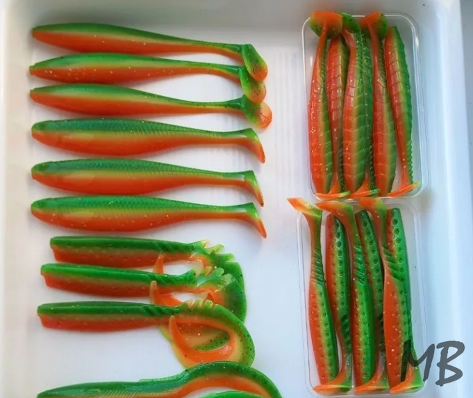 Силиконовые приманки для джига