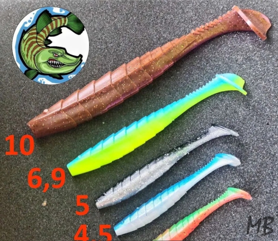 Силиконовые приманки Frapp Geko