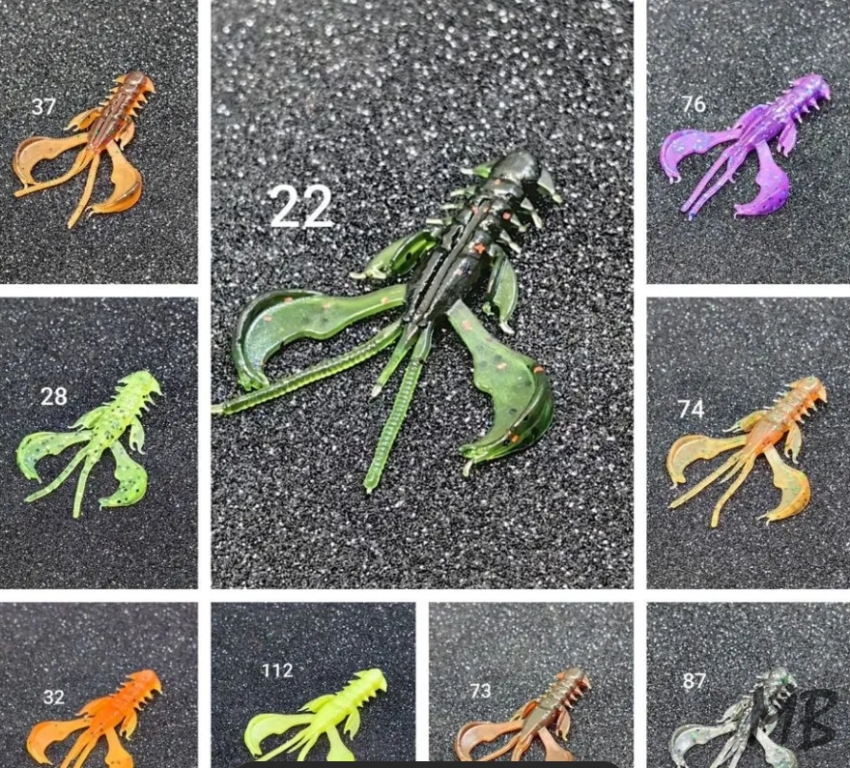 Стрейчевая силиконовая приманка Crawfish